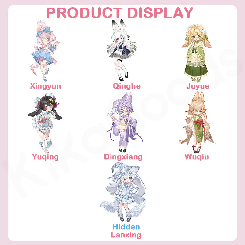 Moon Jumping Time Bunny Series 1/12 BJD Blind Box