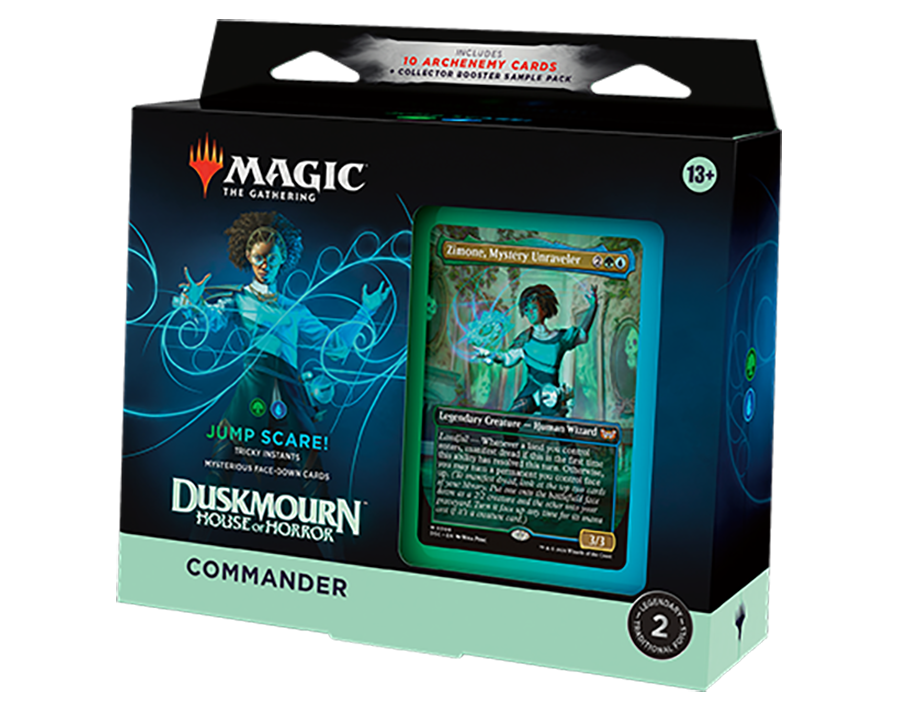 mtg cthulhu commander deck Magic: The Gathering Duskmourn: House of Horror Commander Deck – Travelling  Man UK