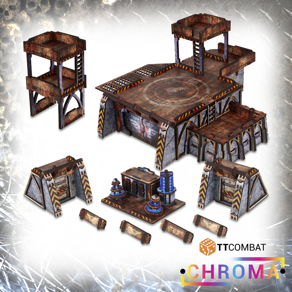 TTCombat Chroma Terrain - F.O.B. Ignis