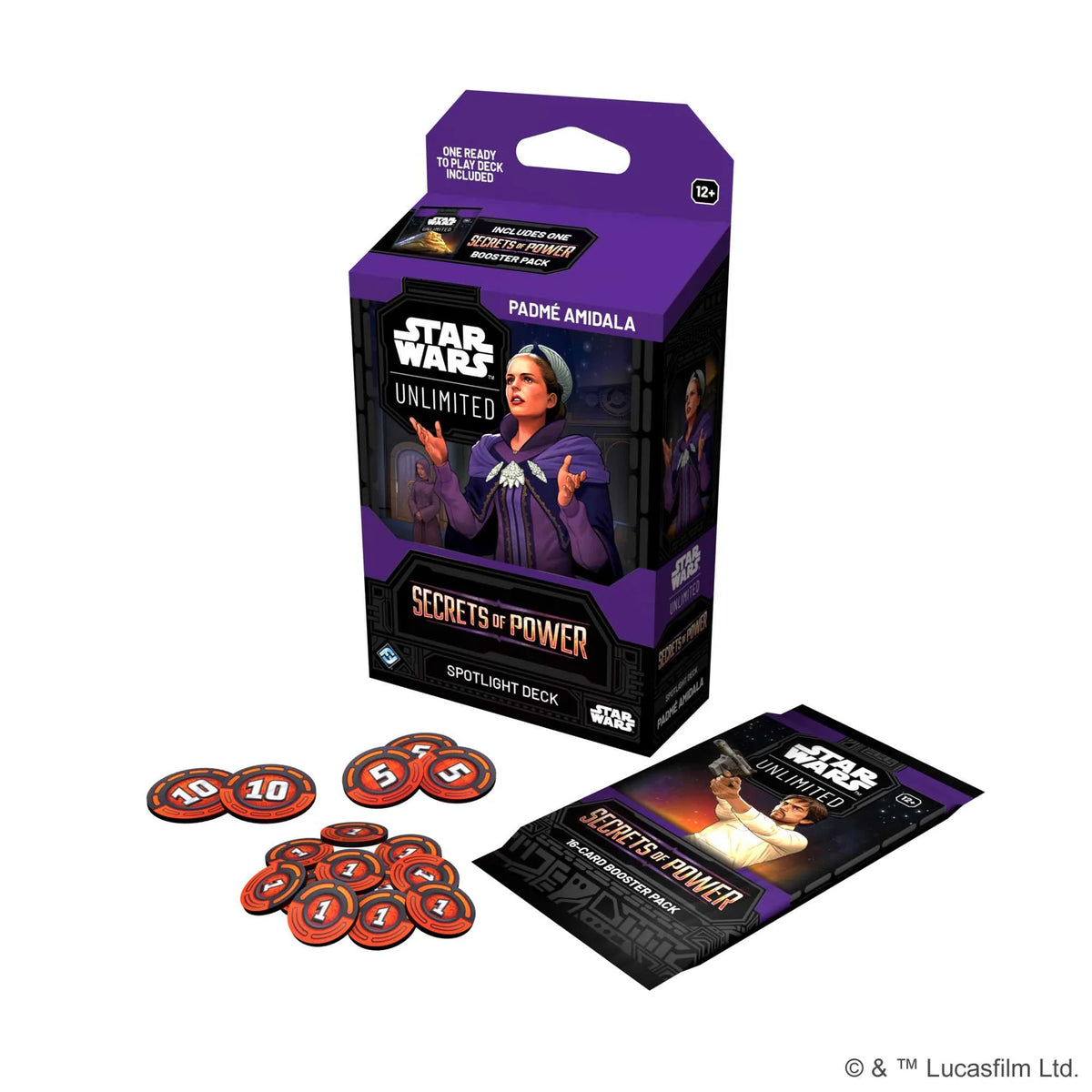 Star Wars Unlimited Secrets of Power Spotlight Deck Padme Amidala