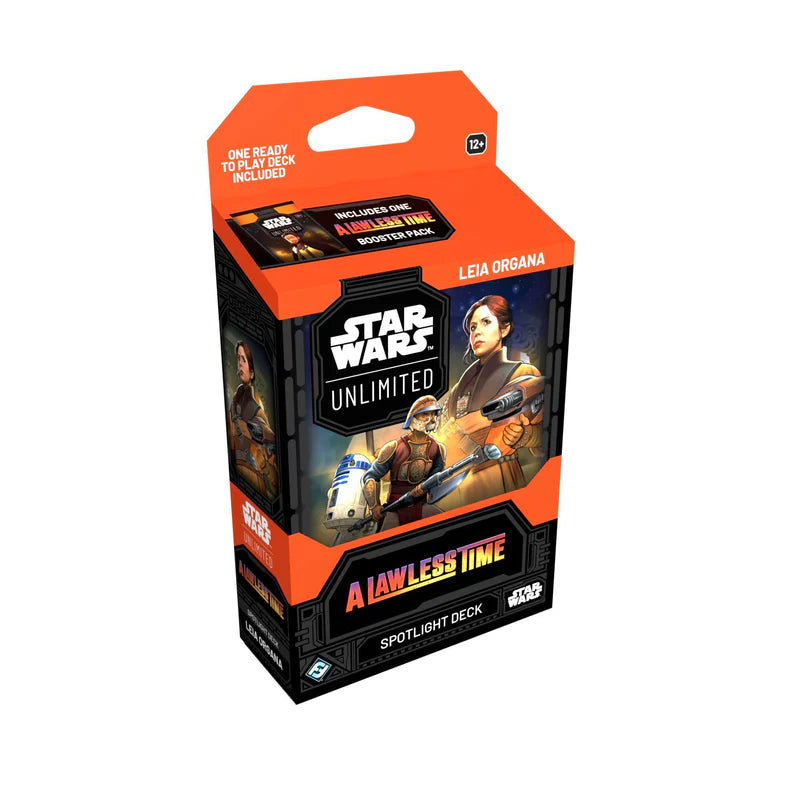 Star Wars Unlimited A Lawless Time Spotlight Deck Leia Organa