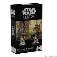 Load image into Gallery viewer, Star Wars Legion Logray & Wicket Commander Expansion