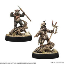 Load image into Gallery viewer, Star Wars Legion Logray & Wicket Commander Expansion