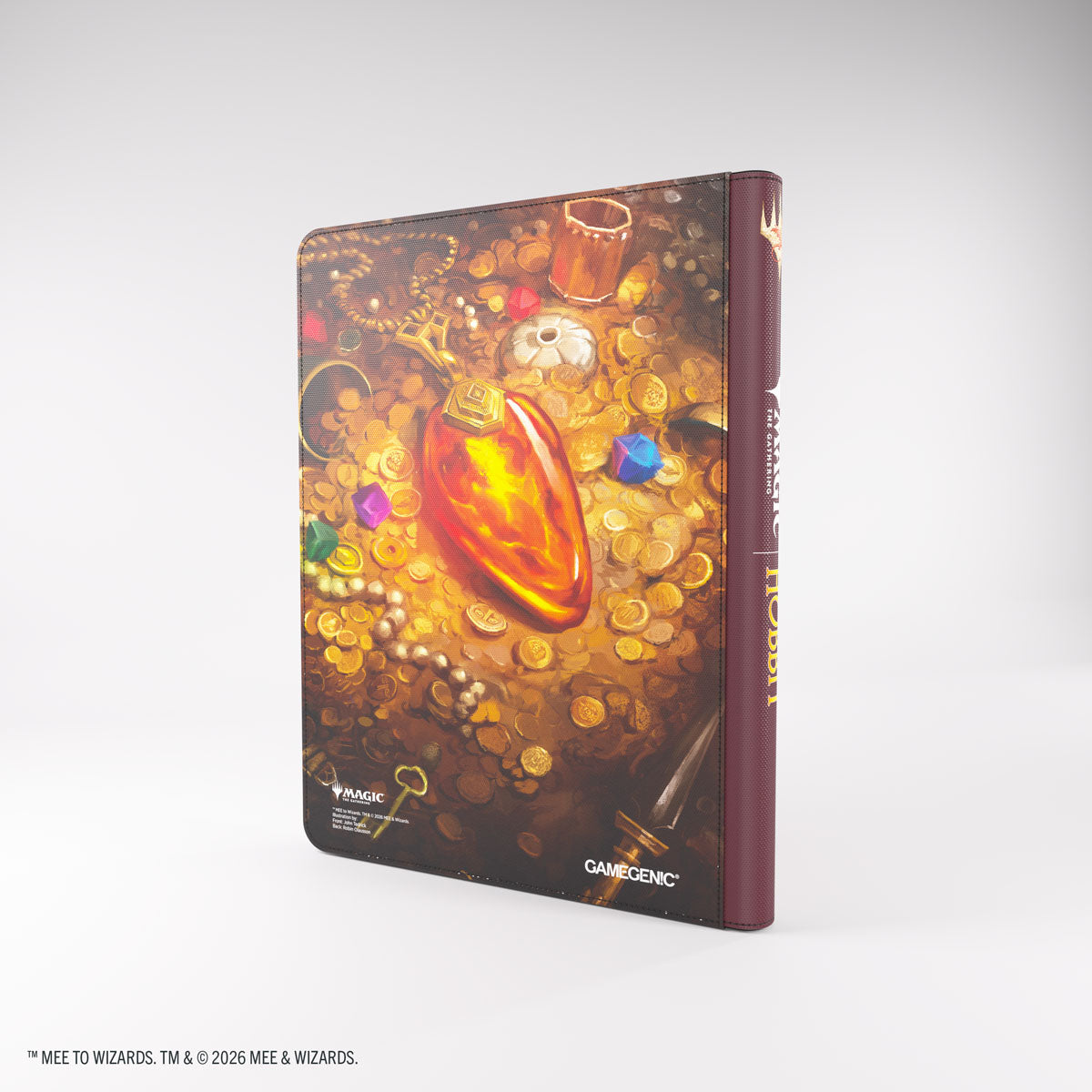 Gamegenic Magic: The Gathering The Hobbit Zip-Up Album 18 Pocket