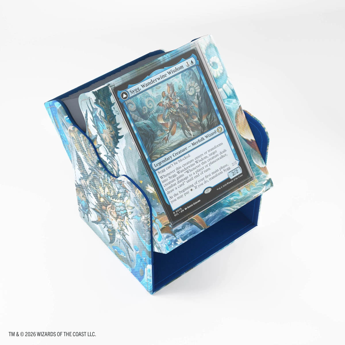 Gamegenic Magic: The Gathering Lorwyn Eclipsed Squire PLUS 100+ XL - Sygg, Wanderwine Wisdom/Sygg, Wanderbrine Shield