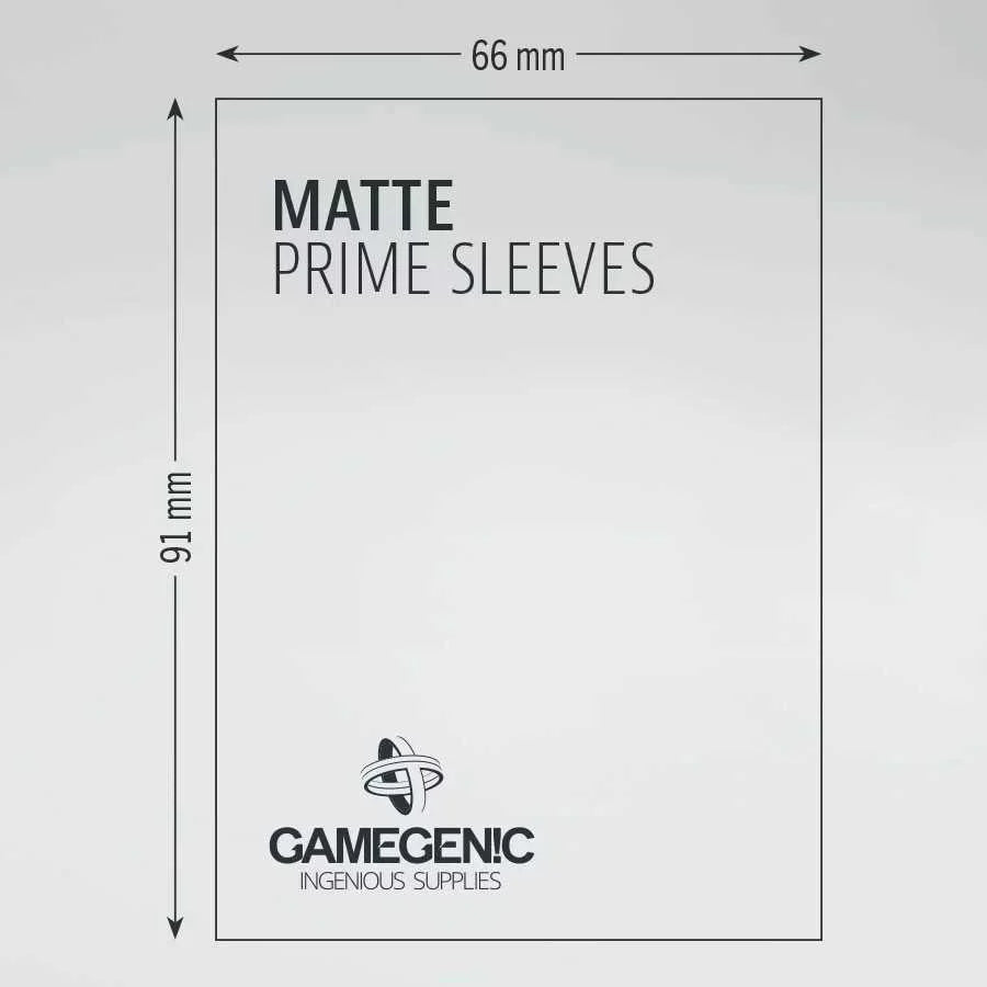 Gamegenic Matte Double Sleeving Pack 66x91mm (100 ct)