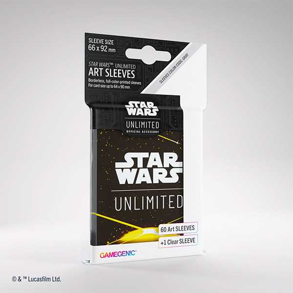Star Wars: Unlimited Gamegenic Art Sleeves - Space Yellow