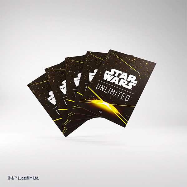 Star Wars: Unlimited Gamegenic Art Sleeves - Space Yellow