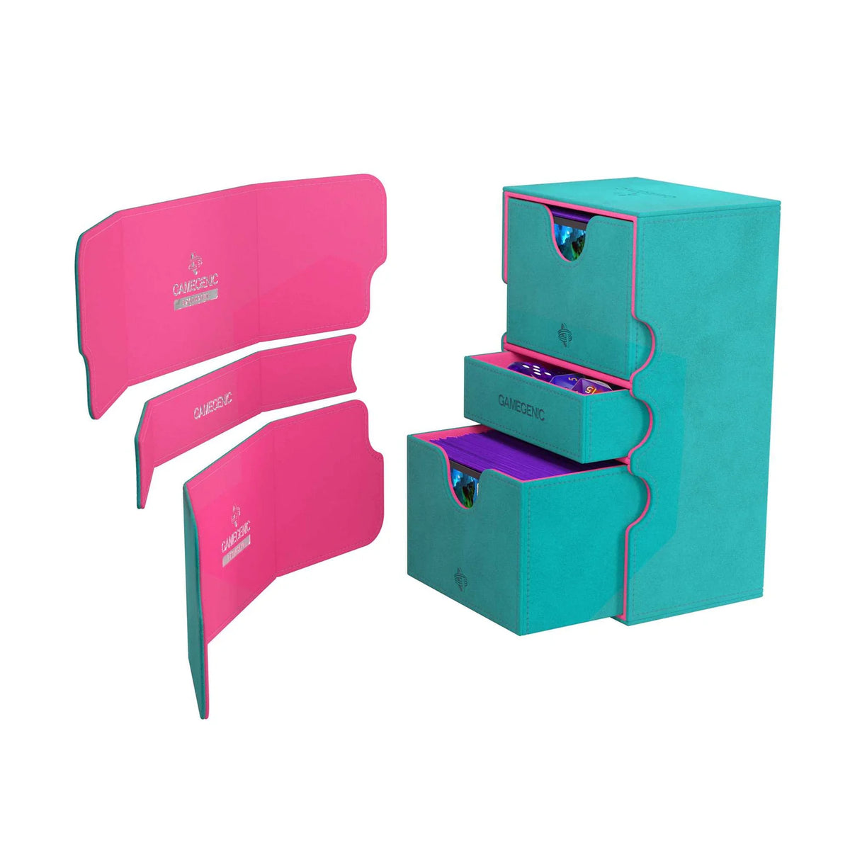 Gamegenic Stronghold 200+ XL - Teal/Pink
