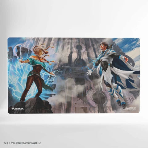 Gamegenic MTG: Reality Fracture Shiny Playmat - Tam Beleren, Conflicted/Jace, Building Reality