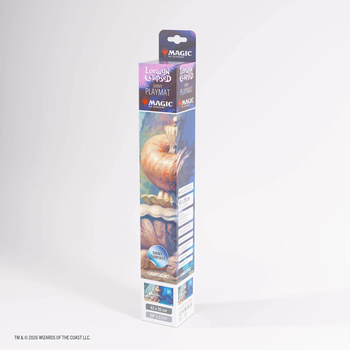 Gamegenic Magic: The Gathering Lorwyn Eclipsed Shiny Playmat - Hallowed Fountain