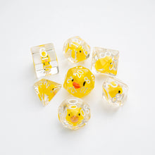 Load image into Gallery viewer, Gamegenic EMBRACED SERIES Rubber Duck RPG Dice Set (SET OF 7) Multicolour