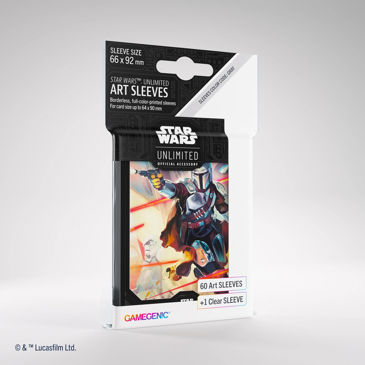 Star Wars: Unlimited Gamegenic Art Sleeves - Mandalorian
