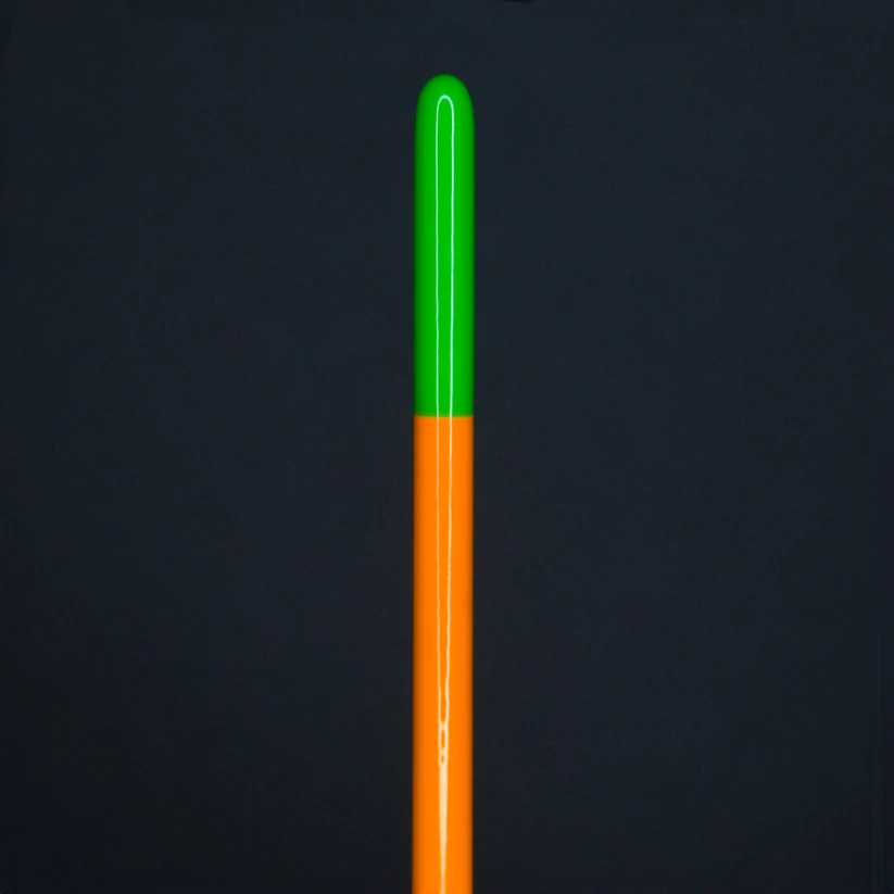 Orange Brushes - Green Tip 00