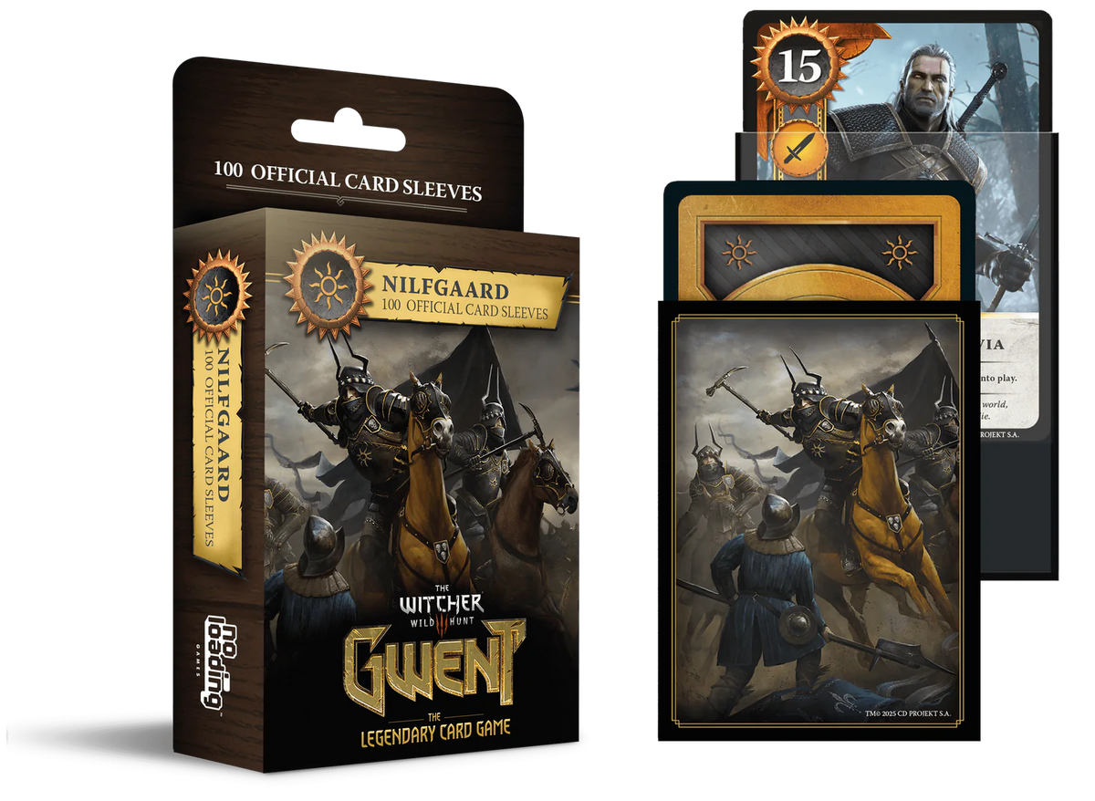 Gwent: The Legendary Card Game - Card Sleeves (100) Nilfgaard