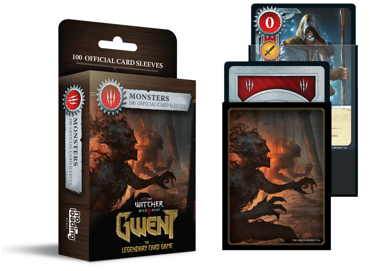 Gwent: The Legendary Card Game - Card Sleeves (100) Monsters