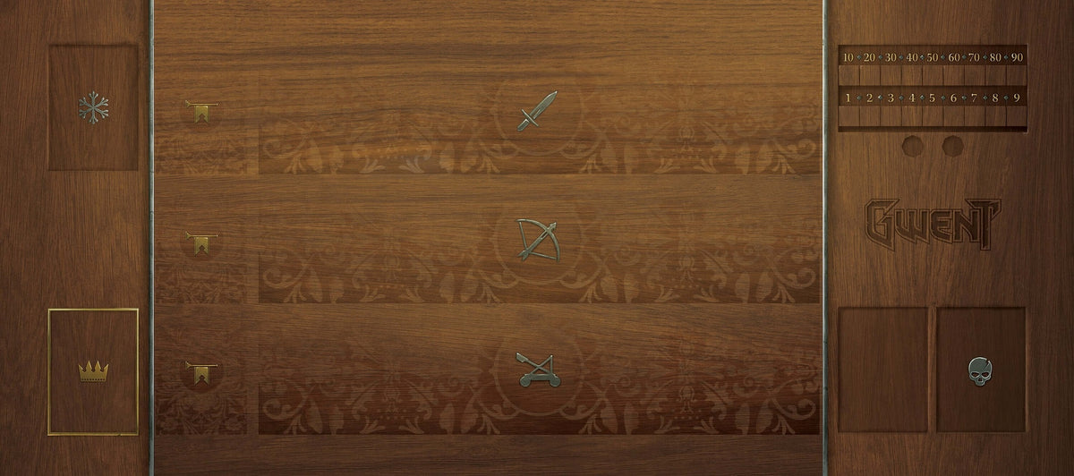 Gwent: The Legendary Card Game - Playmat Original Wood 1 Player