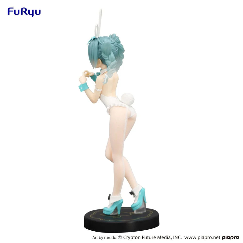Hatsune Miku Rurudo White BiCute Bunnies Statue