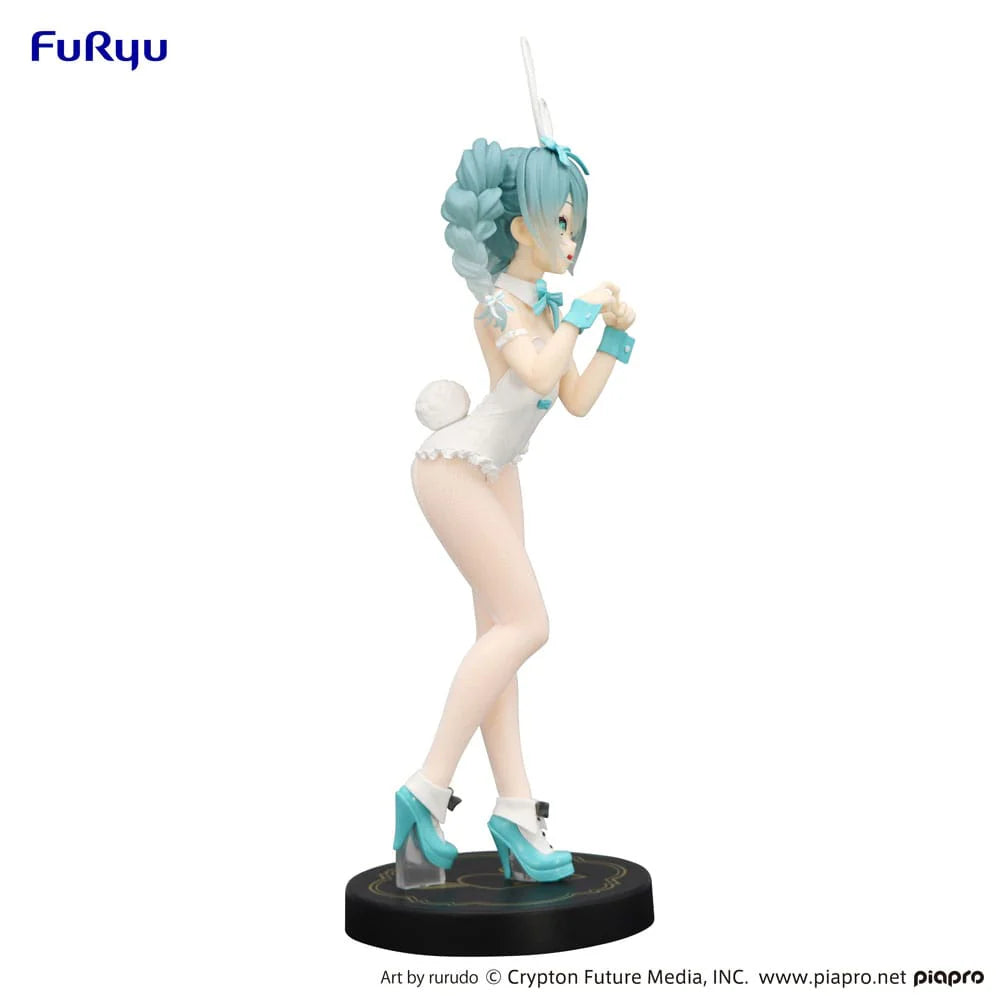 Hatsune Miku Rurudo White BiCute Bunnies Statue