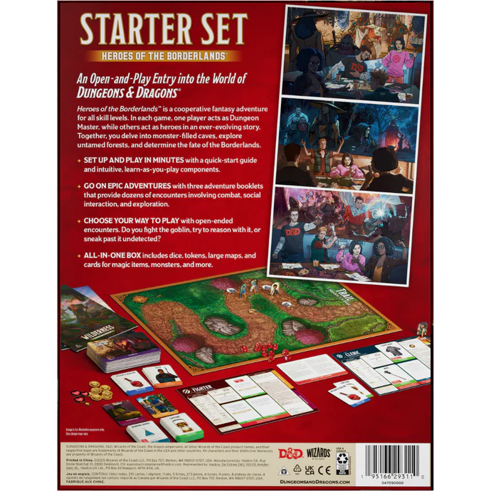 Dungeons & Dragons Heroes of the Borderlands Starter Set