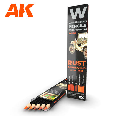 AK Interactive Rust & Streaking Shading & Effects Set