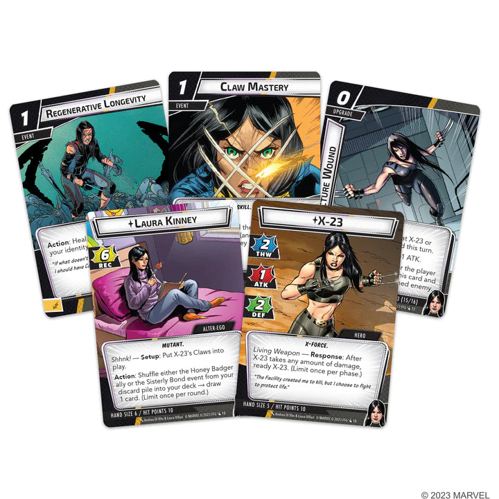 Marvel Champions X-23 Hero Pack
