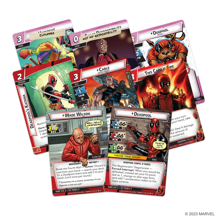 Marvel Champions Deadpool Expanded Hero Pack