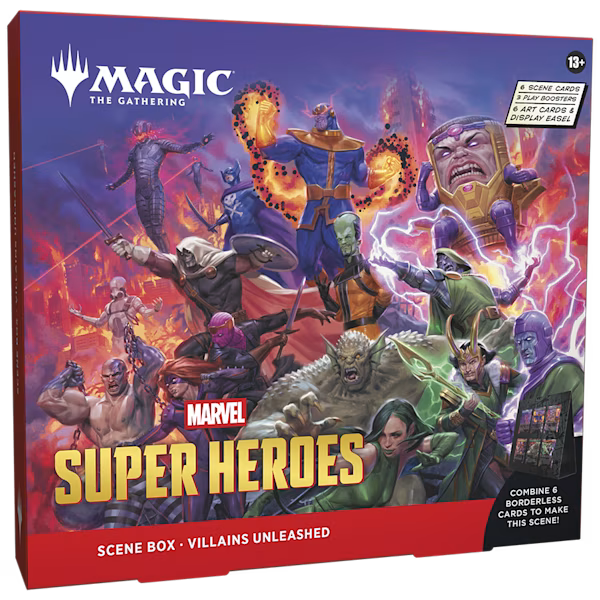 Magic: The Gathering Marvel Super Heroes Scene Box Villains Unleashed