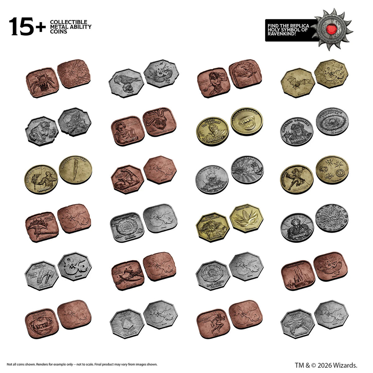 Dungeons & Dragons Treasure Packs by Sirius Dice: Mists of Ravenloft