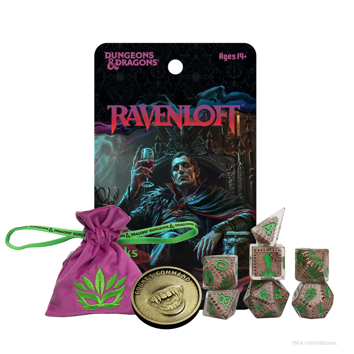Dungeons & Dragons Treasure Packs by Sirius Dice: Mists of Ravenloft