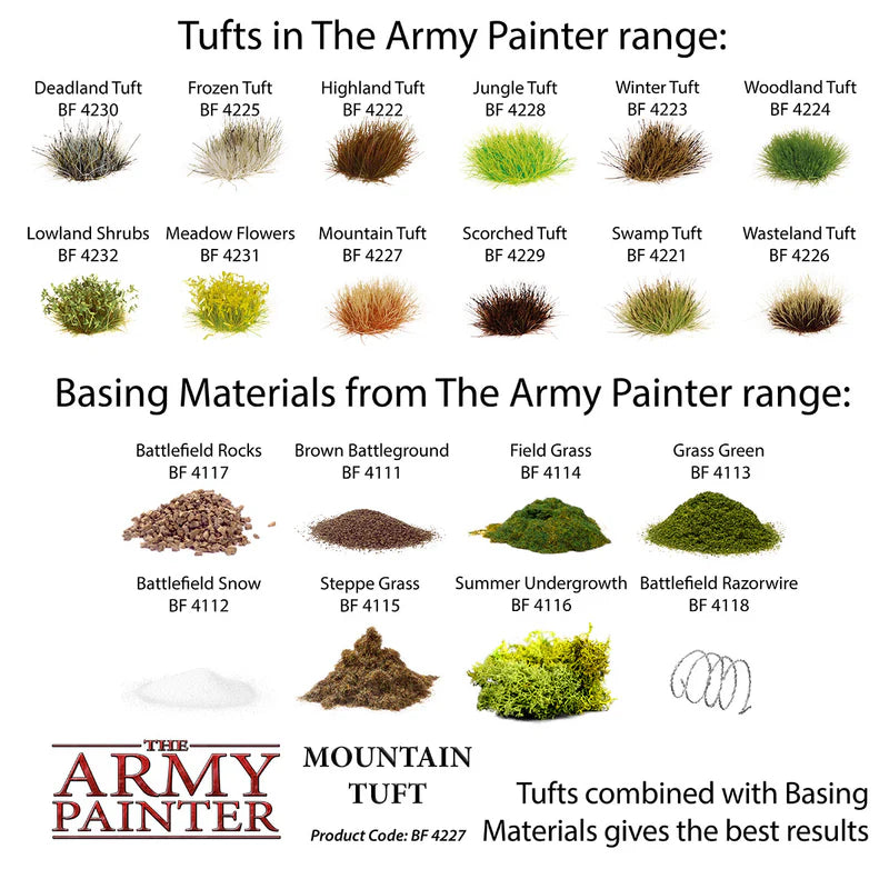 The Army Painter Battlefield Mountain Tuft