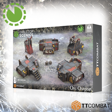 TTCombat Tabletop Scenics - Orc Outpost