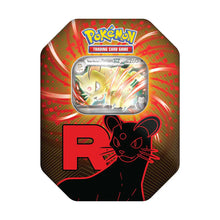 Load image into Gallery viewer, Pokemon TCG Team Rocket Tin