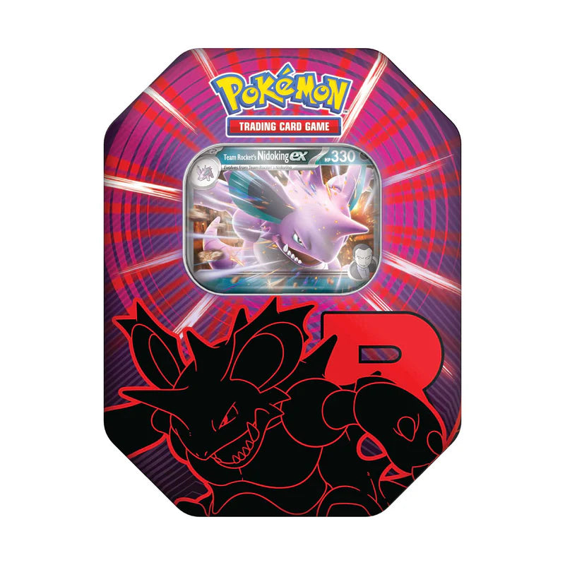 Pokemon TCG Team Rocket Tin