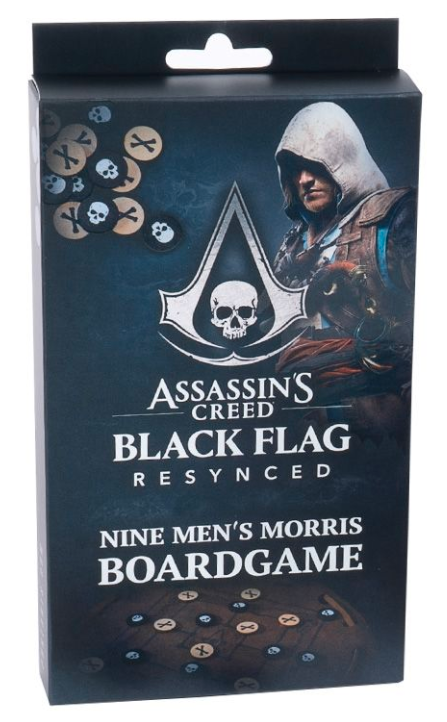 Assassin's Creed Black Flag Resynced Nine Men's Morris Board Game
