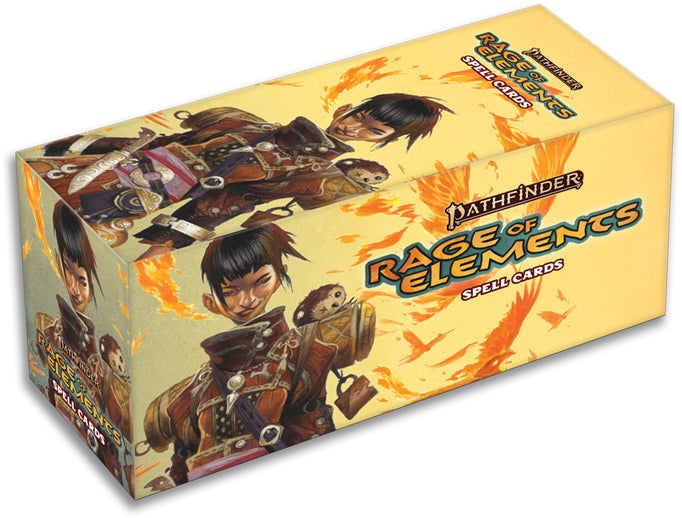 Pathfinder 2nd Edition Rage of Elements Spell Cards