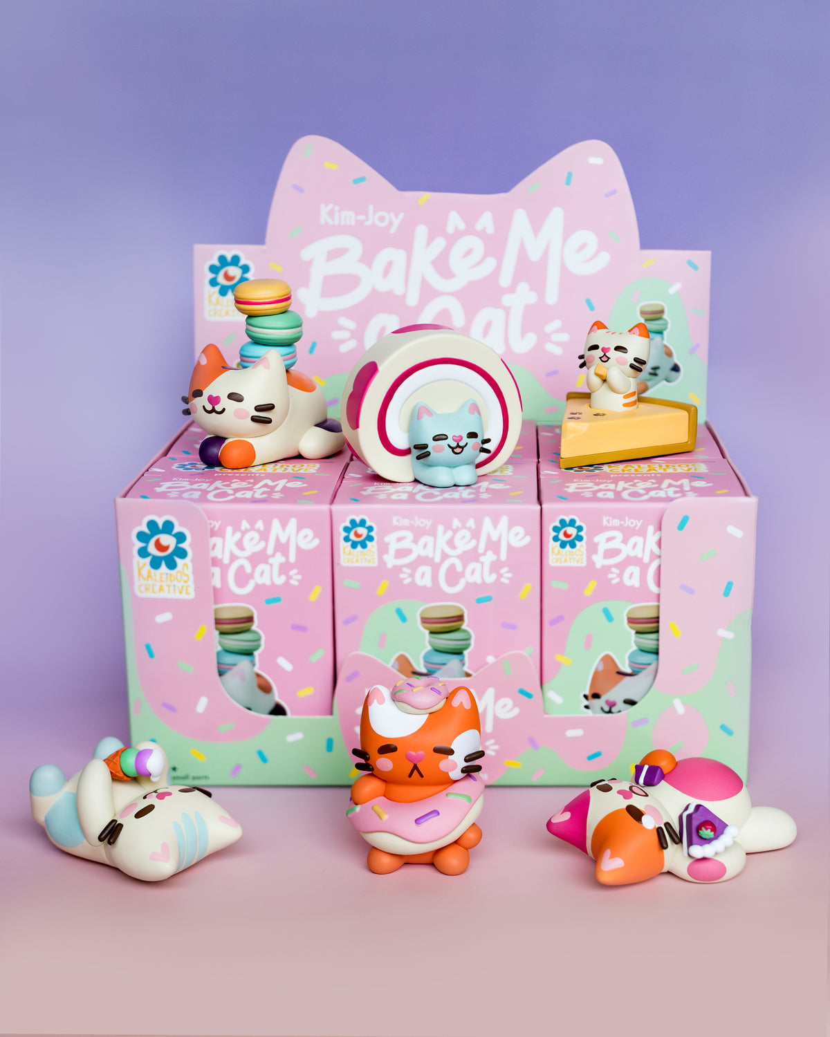 Kim-Joy x Kaleidos Creative Bake Me a Cat Blind Box