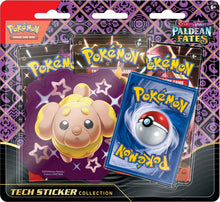 Load image into Gallery viewer, Pokemon TCG Scarlet & Violet Paldean Fates Tech Sticker Collection