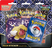 Load image into Gallery viewer, Pokemon TCG Scarlet &amp; Violet Paldean Fates Tech Sticker Collection