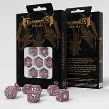 Load image into Gallery viewer, Q-Workshop Dracopolis Dice Set: The Yuacatan Featherwing