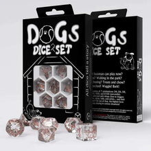Load image into Gallery viewer, Dogs Dice Set Bubbles