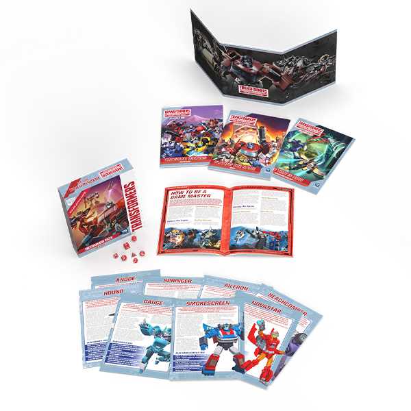 Transformers RPG Beginner Box: Roll Out
