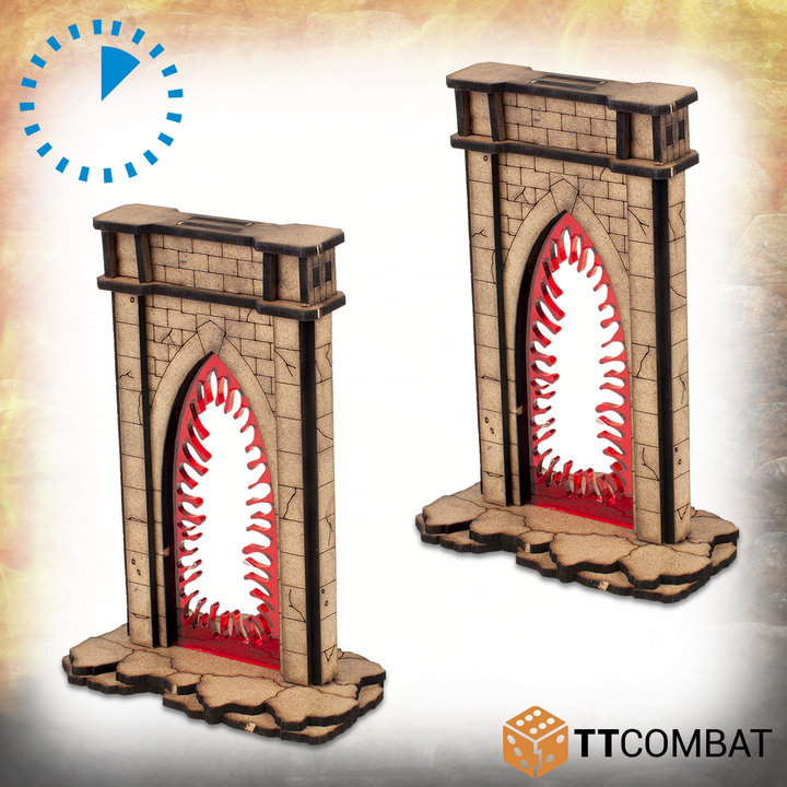 TTCombat Tabletop Scenics - Fantasy Realms Minor Riftgate of Blood