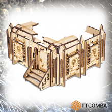 Load image into Gallery viewer, TTCombat Tabletop Scenics - Sci-fi Gothic Ruined Mecharium Research Pods