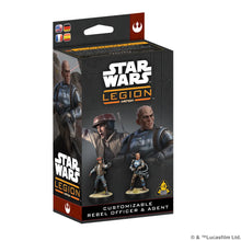 Load image into Gallery viewer, Star Wars Legion Customizable Rebel Officer & Agent