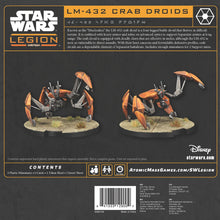 Load image into Gallery viewer, Star Wars Legion: LM-432 Crab Droids Expansion