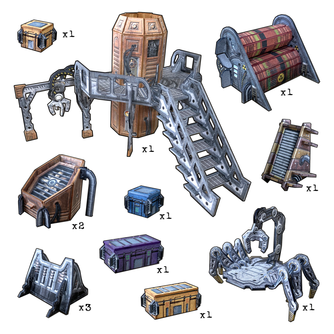Battle Systems - Gothic Cityscape