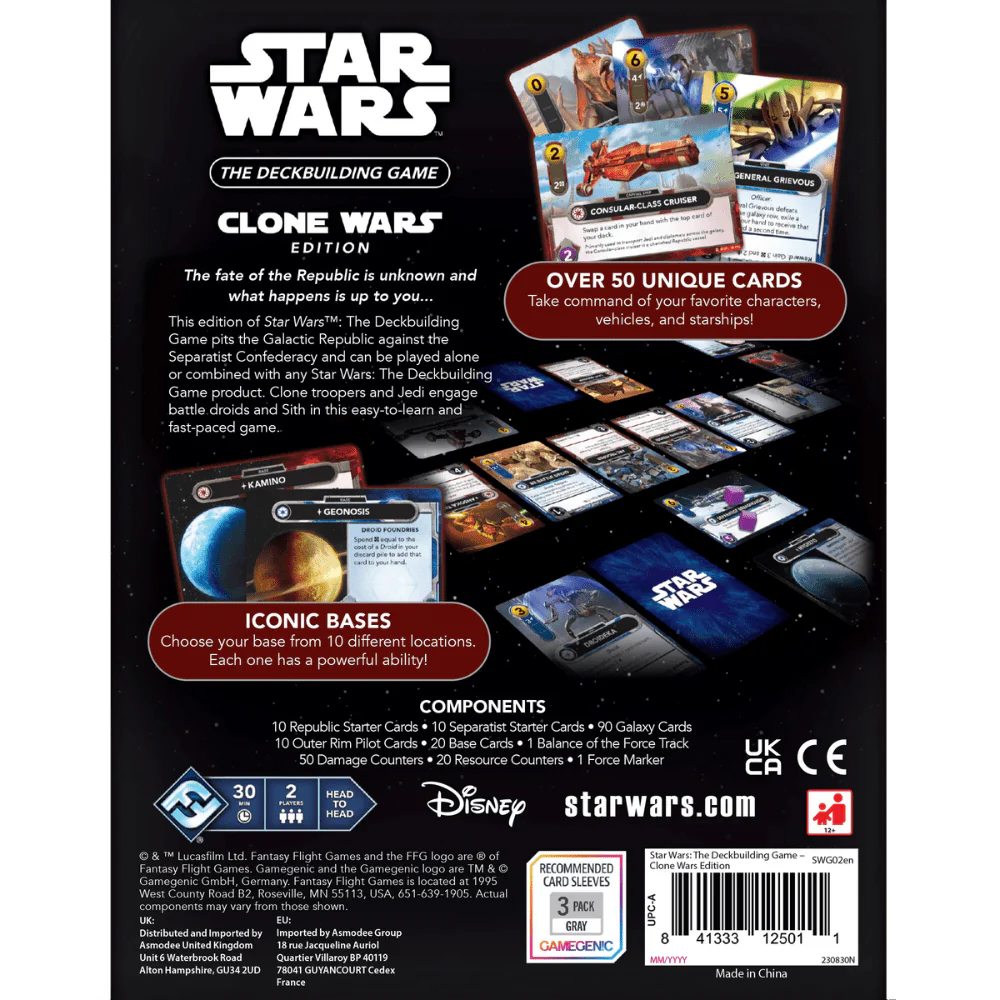 Star Wars The Deckbuilding Game - Clone Wars Edition
