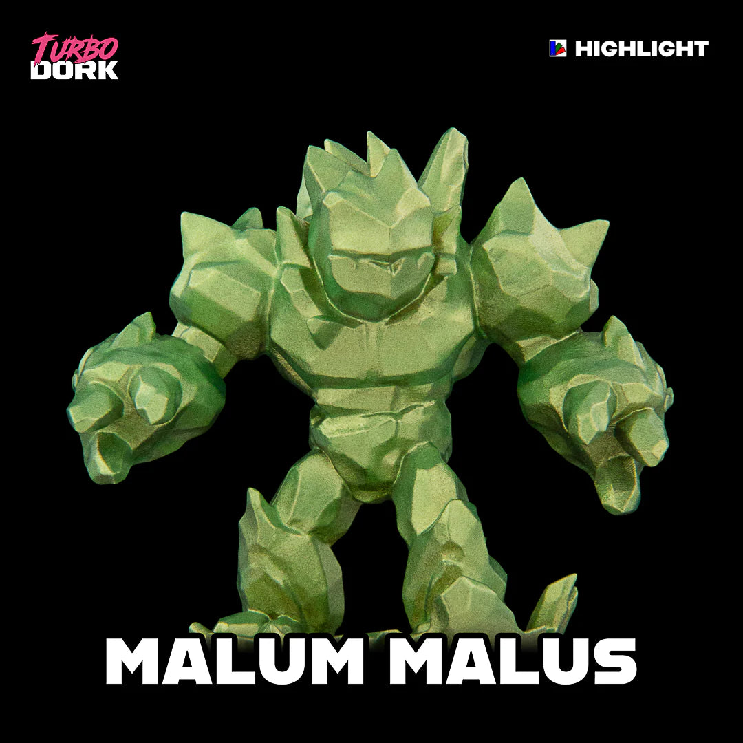 Turbo Dork Malum Malus - Vernice Acrilica Metallizzata 22 Ml: Effetto Scintillante Per Miniature Warhammer, D&D E Modellismo