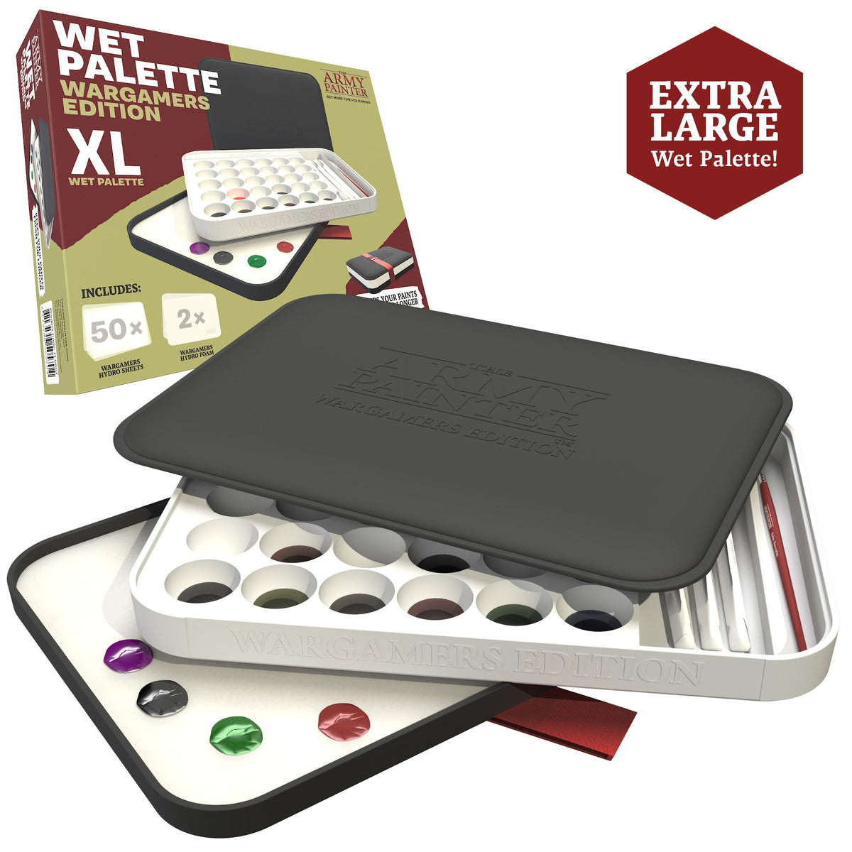 The Army Painter Wet Palette XL Wargamers Edition